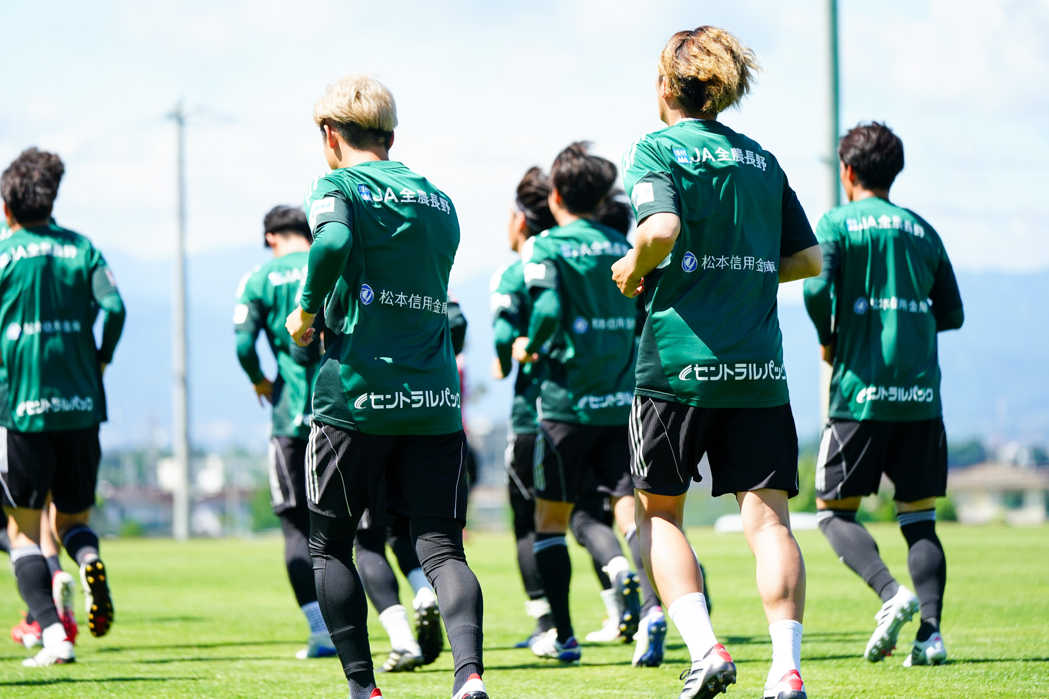 松本山雅FCの練習着 adidas 2025松本山雅FC 【プレマッチウェア】【プラクティス