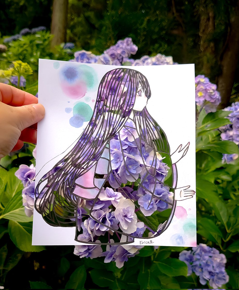 紫陽花色