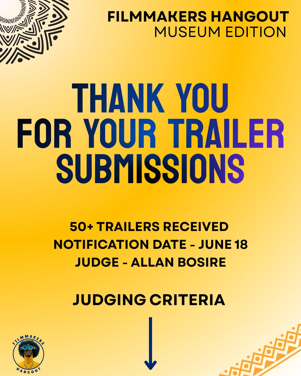PicturesGuzman's tweet photo. JUDGING CRITERIA:

1. Storytelling &amp; Clarity (20%)
2. Editing &amp; Pacing (15%)
3. Emotional Impact (15%)
4. Originality &amp; Creativity (15%)
5. Sound &amp; Music (10%)
6. Cinematography &amp; Visual Quality (10%)
7. Technical Quality (5%)
8. Call to Action (5%)
9. Marketability (5%). https://t.co/nqElrNQxhr