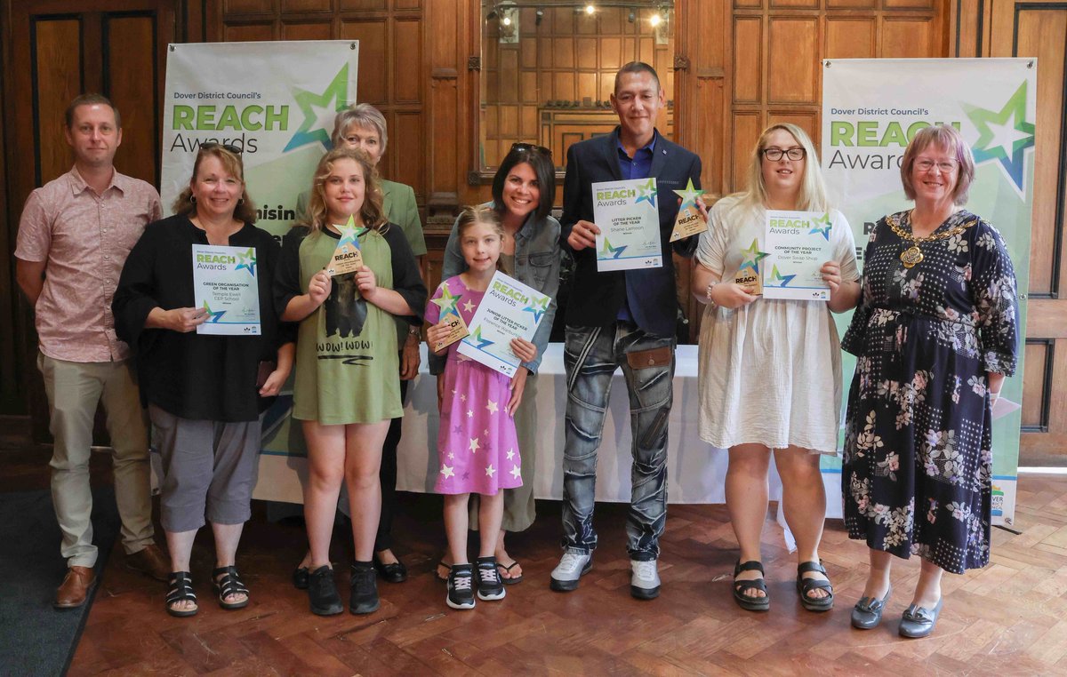 CommunityAd Ltd (@communityad) on Twitter photo The REACH Awards celebrated Dover’s unsung environmental and community heroes on Saturday at Kearsney Abbey.
Organised by <a href="/DoverDC/">Dover District Council</a> and supported by Eco Green Communities, four winners were honoured for their incredible local impact.
Thank you to all for making a difference! The REACH Awards celebrated Dover’s unsung environmental and community heroes on Saturday at Kearsney Abbey.
Organised by <a href="/DoverDC/">Dover District Council</a> and supported by Eco Green Communities, four winners were honoured for their incredible local impact.
Thank you to all for making a difference!