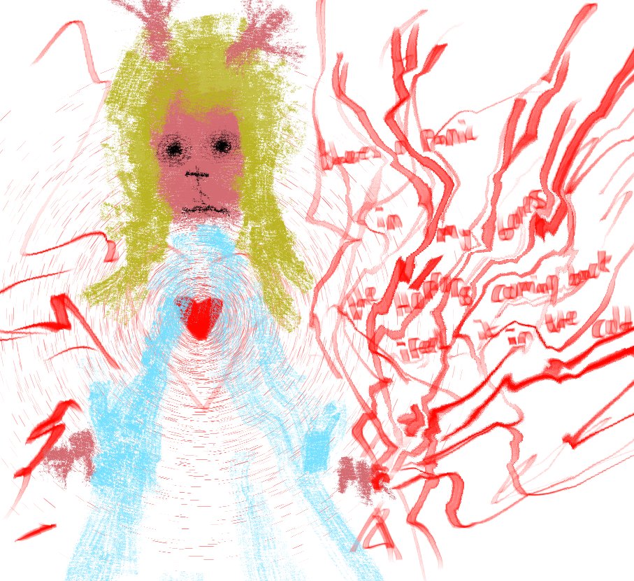 _Slick_Nick__'s tweet image. weird Noelle doodles #deltarunespoilers