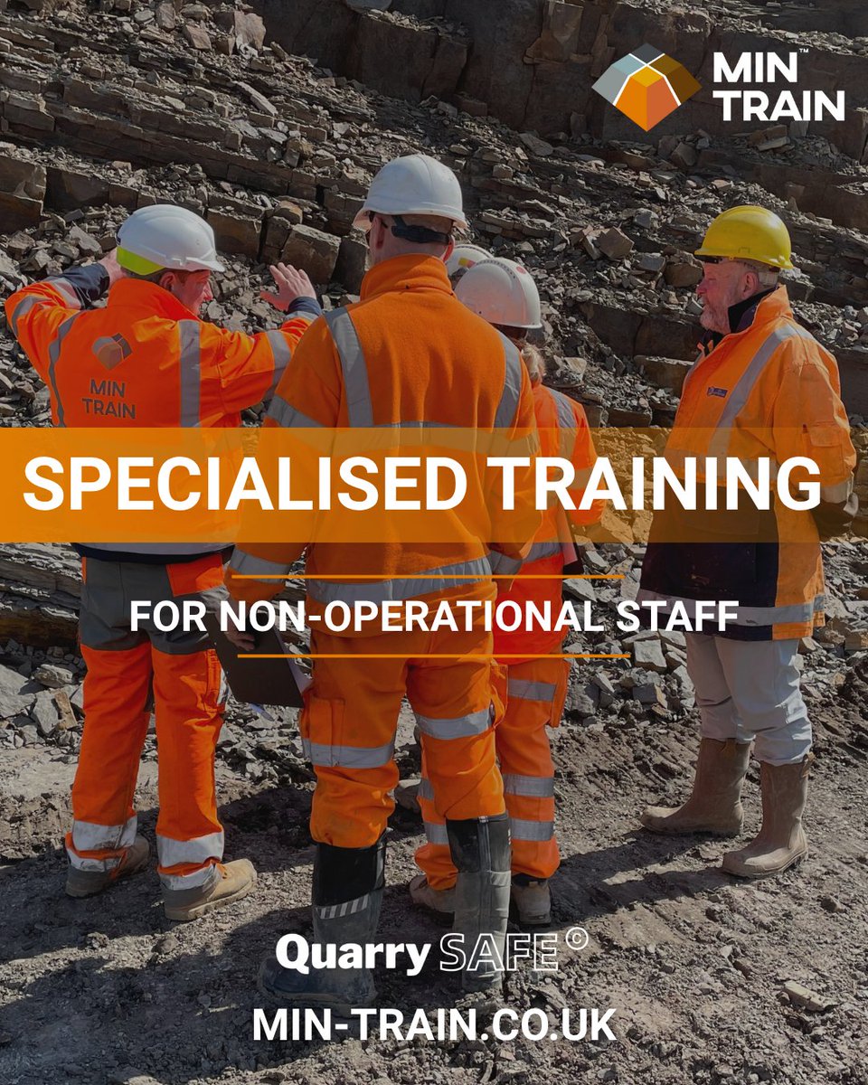 Essential Training for Every Role in the Industry

It’s not just quarry operators who benefit from understanding daily site operations: contractors, suppliers, and office-based teams all play a part in maintaining safe sites.