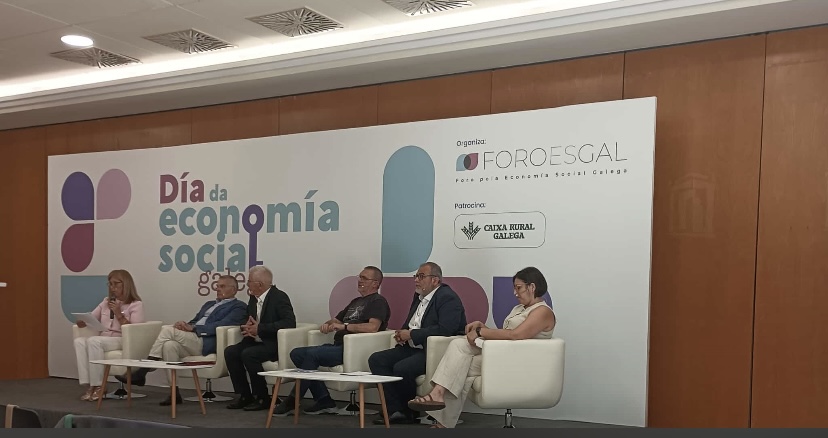 🤝Onte estivemos presentes no #DiaEconomíaSocialGalega un encontro entre entidades da economía social galega organizado por <a href="/foroesgal/">foroesgal</a>