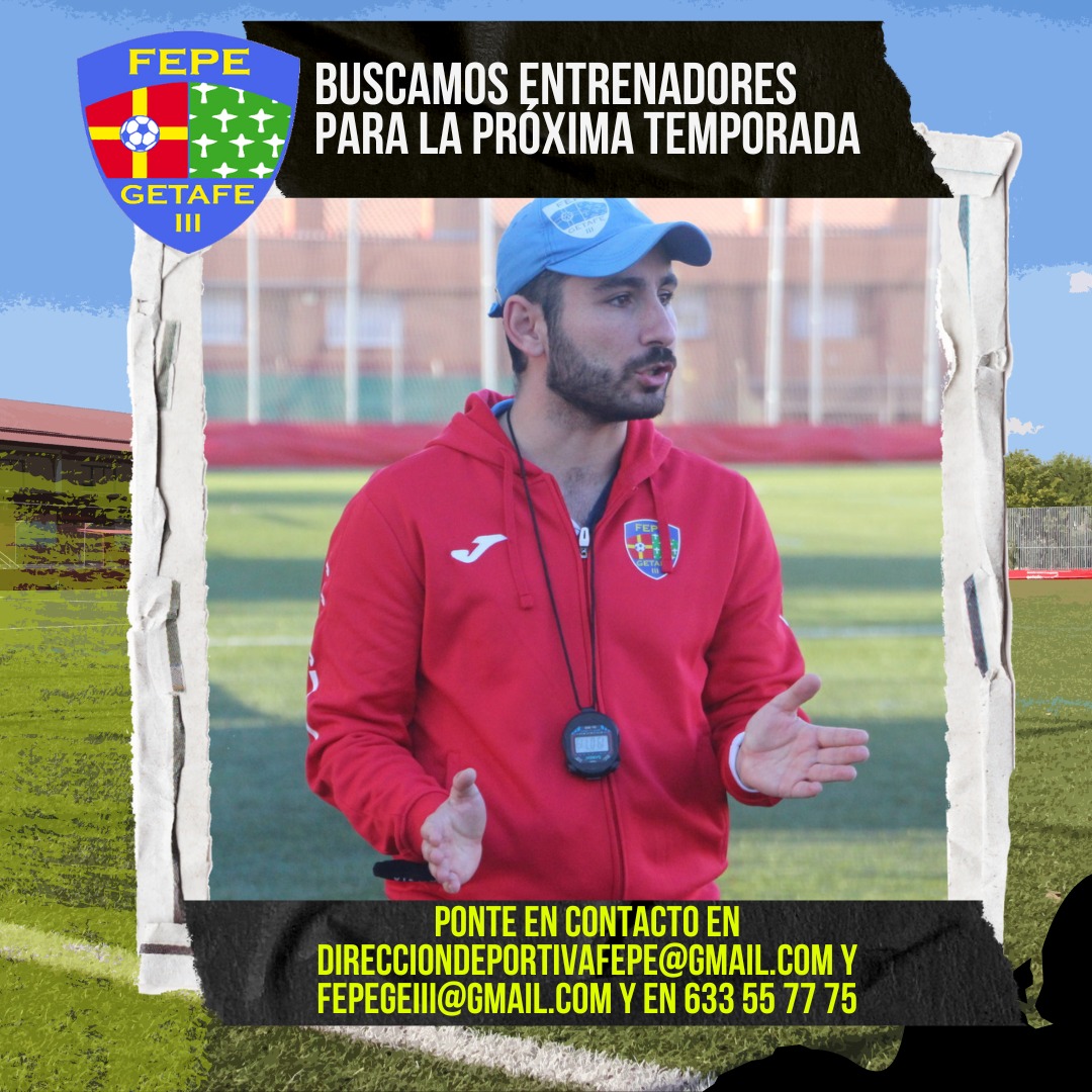 Aún estás a tiempo de unirte a la familia del FEPE y crecer con nosotros 🫂🫂

Estamos buscando entrenadores para la próxima temporada.

#EnamoradosDelFEPE💙