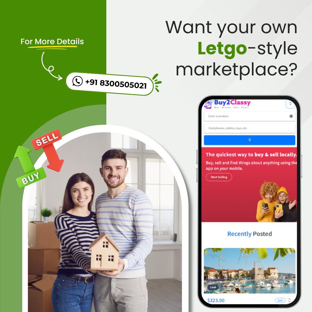 migrateshop's tweet image. Got the next big idea for a local classifieds app?
Build it in no time with our Letgo Clone – fully customizable, scalable, and user-friendly!

visit: migrateshop.com/letgo-clone/

#StartupIdeas #LetgoCloneScript #ClassifiedApp #LetgoClone #Business #migrateshop