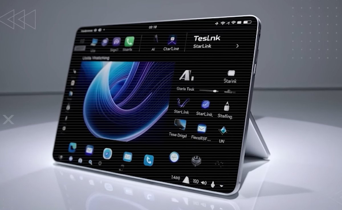 miniQstarship42's tweet photo. End of Apple. 2026 Tesla Starlink Pi Tablet is Finally HERE: Elon Musk's $179 Game-Changer Revealed!
https://t.co/LMI2iRxKy3
#TeslaPiTablet https://t.co/XOjievwrSs