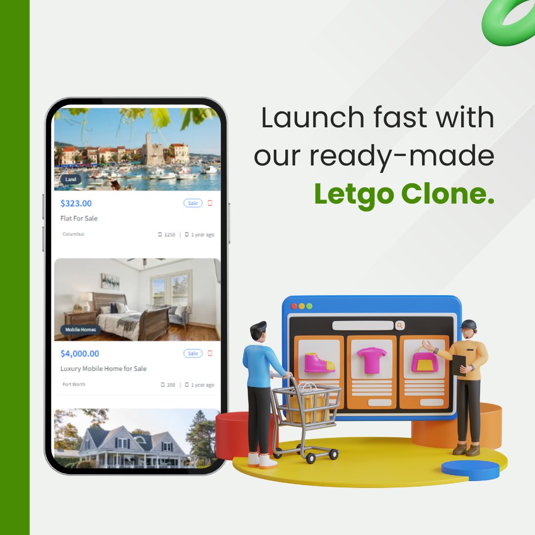 migrateshop's tweet image. Got the next big idea for a local classifieds app?
Build it in no time with our Letgo Clone – fully customizable, scalable, and user-friendly!

visit: migrateshop.com/letgo-clone/

#StartupIdeas #LetgoCloneScript #ClassifiedApp #LetgoClone #Business #migrateshop
