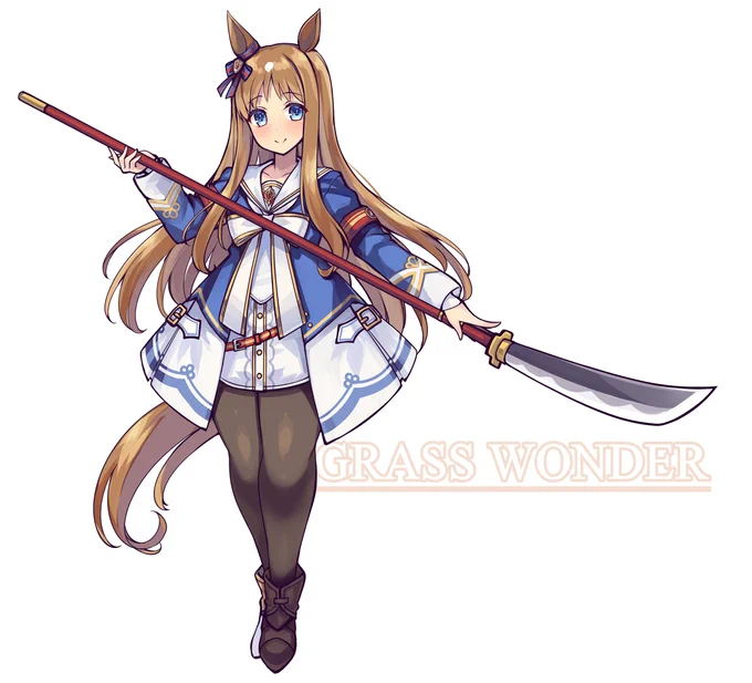 ナギナタ- #ウマ娘 #グラスワンダー