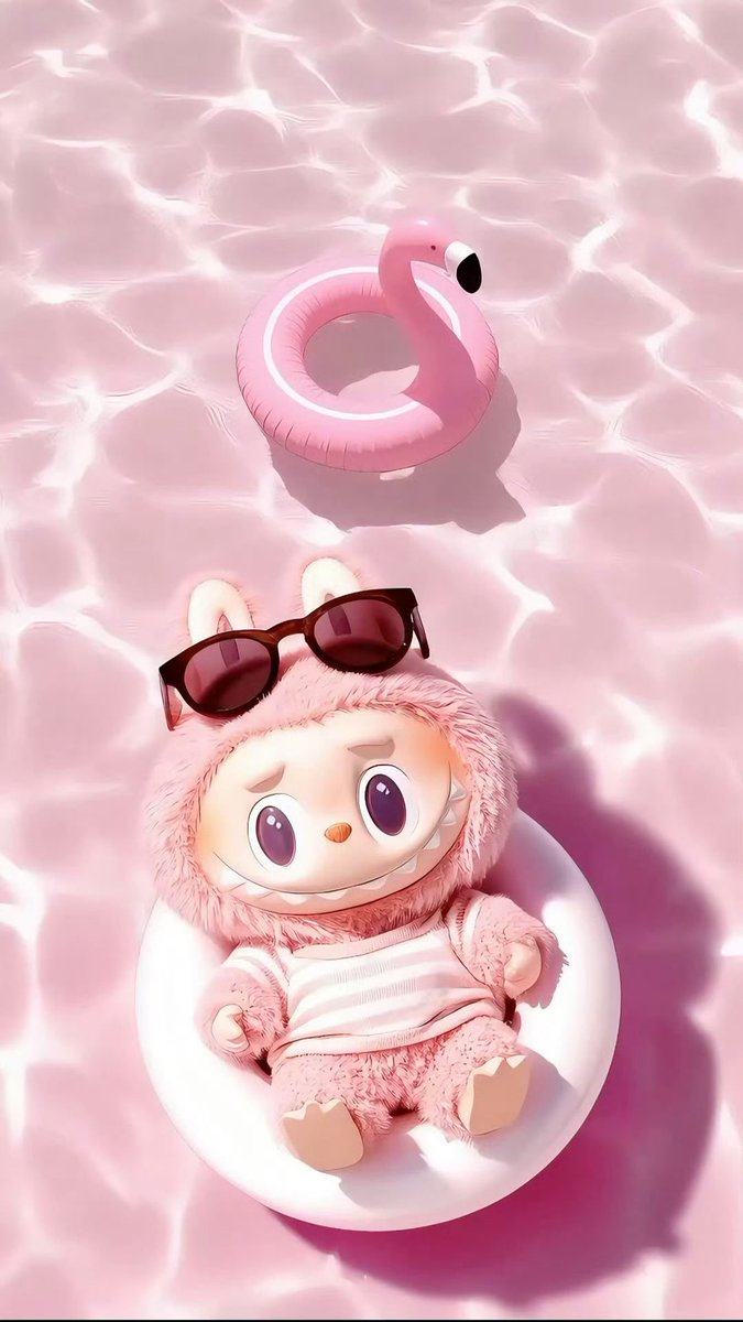 ☀️Labubuの夏がやってきた × iOS 26🌴 新シーズン、新しいロック画面