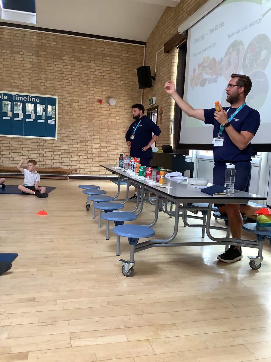 Great listening by Year 2 today during our FunTrition workshop with Premier Education learning all about sugar content! #buryprimary