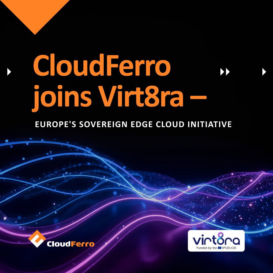 CloudFerro S.A. (@cloudferro) on Twitter photo CloudFerro joins Virt8ra, the first truly European sovereign edge cloud infrastructure.
The aim of the initative led by <a href="/opennebula/">OpenNebula Systems</a>, is to build a federated, interoperable cloud ecosystem powered by open source technologies to foster Europe’s digital sovereignty. CloudFerro joins Virt8ra, the first truly European sovereign edge cloud infrastructure.
The aim of the initative led by <a href="/opennebula/">OpenNebula Systems</a>, is to build a federated, interoperable cloud ecosystem powered by open source technologies to foster Europe’s digital sovereignty.