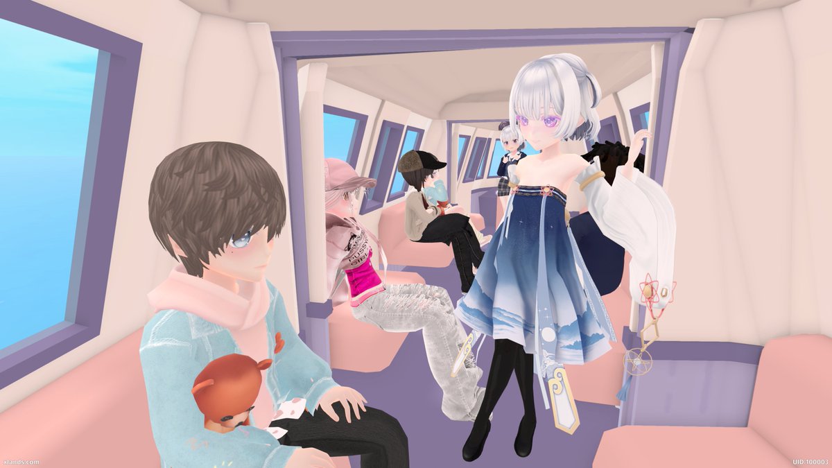 Xlands_home's tweet image. #Xlands In in sea train