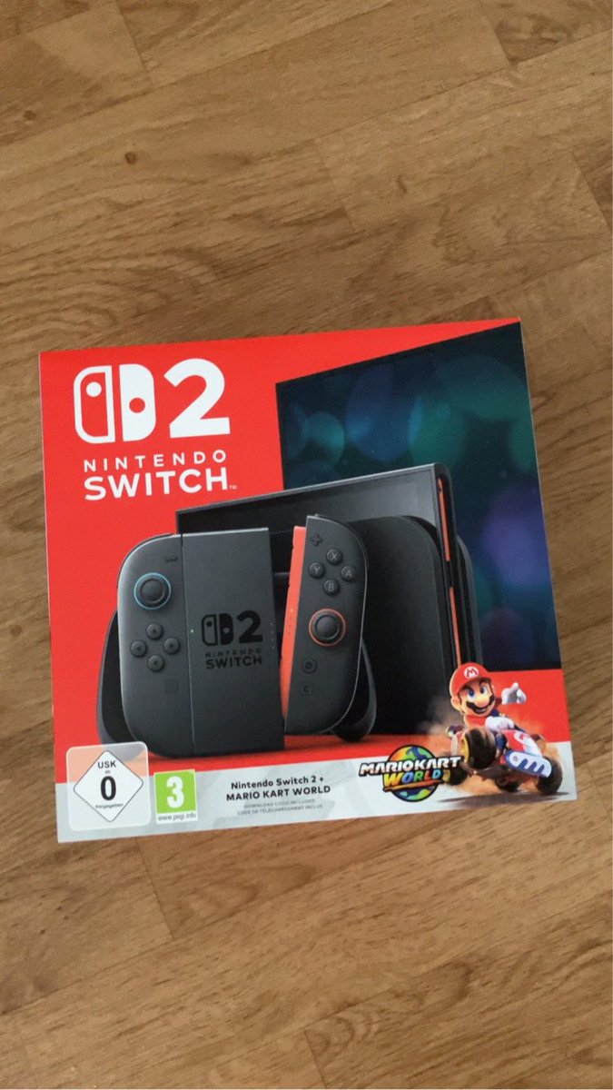 Menev_Smd's tweet photo. J’ai bien reçu la Switch 2 remporté lors du concours !! 
Un grand merci à @SwitchActu pour l’envoi extrêmement rapide, ils sont super réactifs en message privé et adorables 😁
J’ai hâte de jouer à Mario Kart ce soir !!! https://t.co/d72Deo9JpK