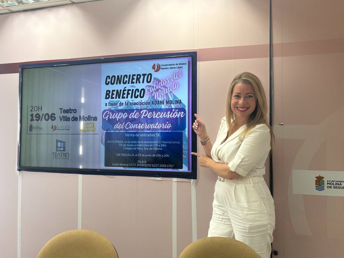 RADIO COMPAÑIA (@radio_molina) on Twitter photo Maria Ángeles Vives, presidenta <a href="/ADAHIMolina/">ADAHI Molina</a>: «Para mi el TDAH no es un déficit de atención, es un súper poder porque son mentes creativas que tienen la capacidad de atender a muchas cosas a la vez»
📻 Escucha la entrevista completa: radiomolina.com/.../maria-ange… Maria Ángeles Vives, presidenta <a href="/ADAHIMolina/">ADAHI Molina</a>: «Para mi el TDAH no es un déficit de atención, es un súper poder porque son mentes creativas que tienen la capacidad de atender a muchas cosas a la vez»
📻 Escucha la entrevista completa: radiomolina.com/.../maria-ange…