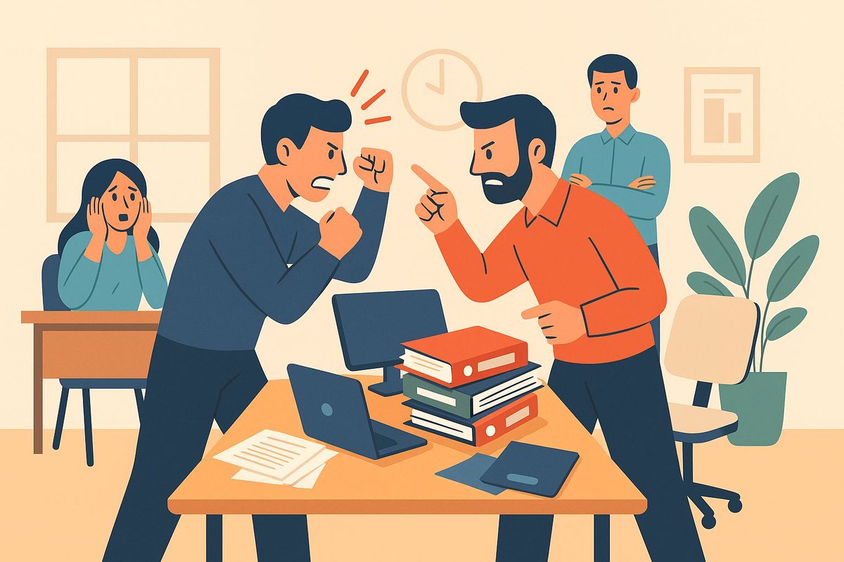 Tensions dans vos équipes : ces signes que vous ne devez pas ignorer
Identifier les premiers signes d’un conflit latent est essentiel pour prévenir l’escalade. Et pourtant, ces signaux faibles sont encore largement sous-estimés dans les entreprises 
inforisque.fr/actualite-du-r…