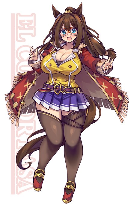 エルチャソ-!!
#ウマ娘
#エルコンドルパサー 