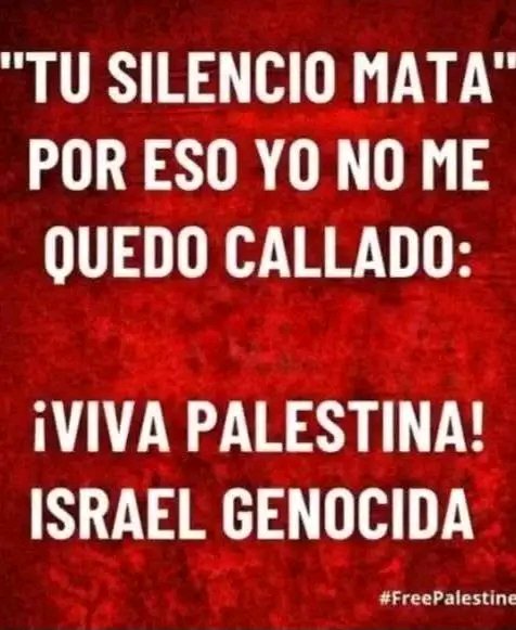 No más GENOCIDIO‼️👇👇👇