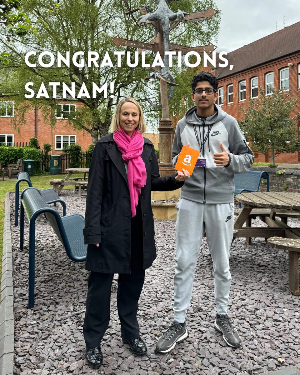 kedst's tweet photo. Shoutout to Satnam who is now £25 richer (in Amazon vouchers, not vibes) just for filling out our Library Annual Survey! 🤑💸
Moral of the story? Always do the survey. You might win big. Or at least help us choose better beanbags.
Thank you Satnam!
#LibraryLegend #KingEds https://t.co/PWiTYpgxRw