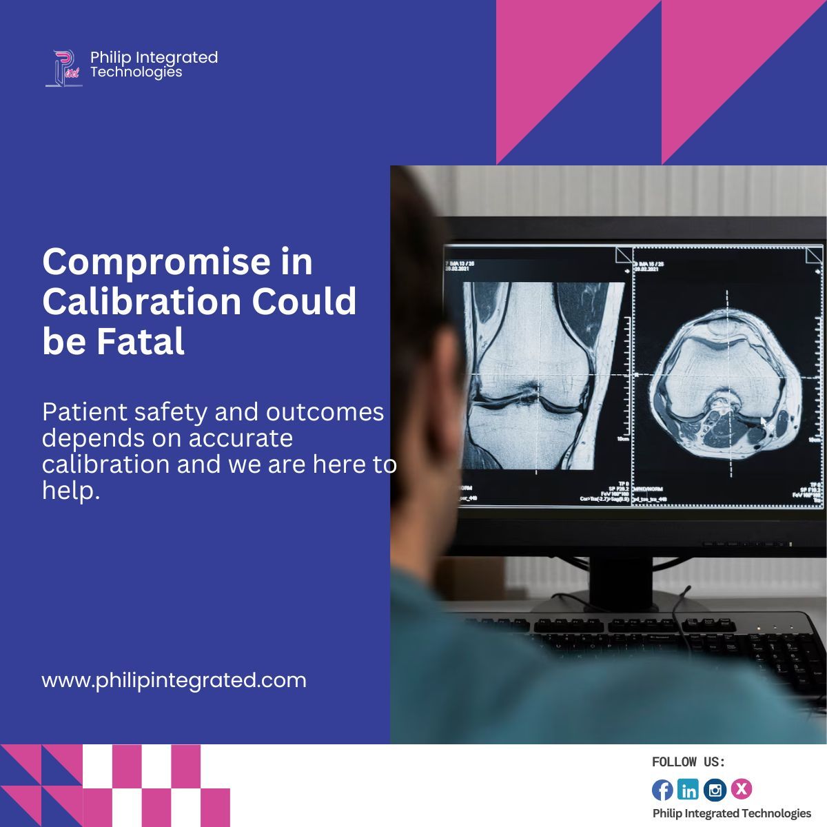 thephiliptech's tweet image. Accurate calibration is key for reliable medical diagnostics, ensuring correct diagnoses and effective treatments. 

Our expert engineers use top tools to meet the highest standards, enhancing patient safety and equipment lifespan.

#CalibrationMatters #PatientSafety