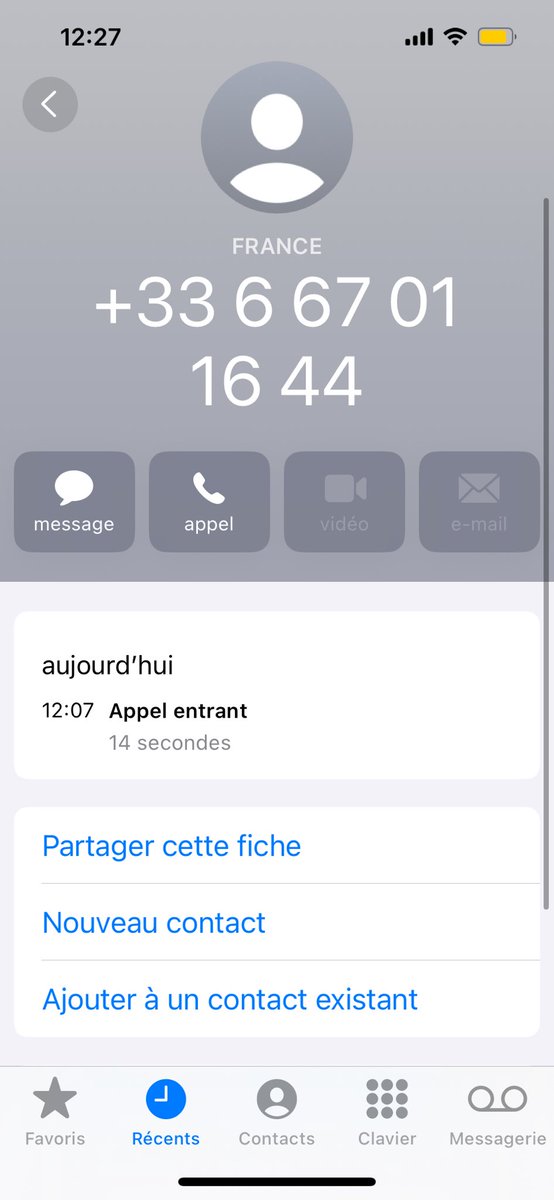 Timothée (@timothee5949) on Twitter photo Bon <a href="/Chronopost/">Chronopost</a> ça va durer combien de temps d’avoir des livreurs qui ne veulent pas aller jusqu’au domicile pour livrer?
On me dit que je suis absent alors que j’ai passé ma matinée chez moi , on m’appelle, je réponds, le livreur ne parle pas, et on dit que je réponds pas Bon <a href="/Chronopost/">Chronopost</a> ça va durer combien de temps d’avoir des livreurs qui ne veulent pas aller jusqu’au domicile pour livrer?
On me dit que je suis absent alors que j’ai passé ma matinée chez moi , on m’appelle, je réponds, le livreur ne parle pas, et on dit que je réponds pas