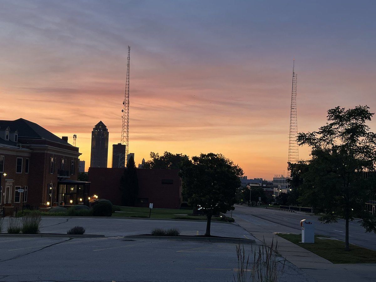 Good morning, Des Moines.