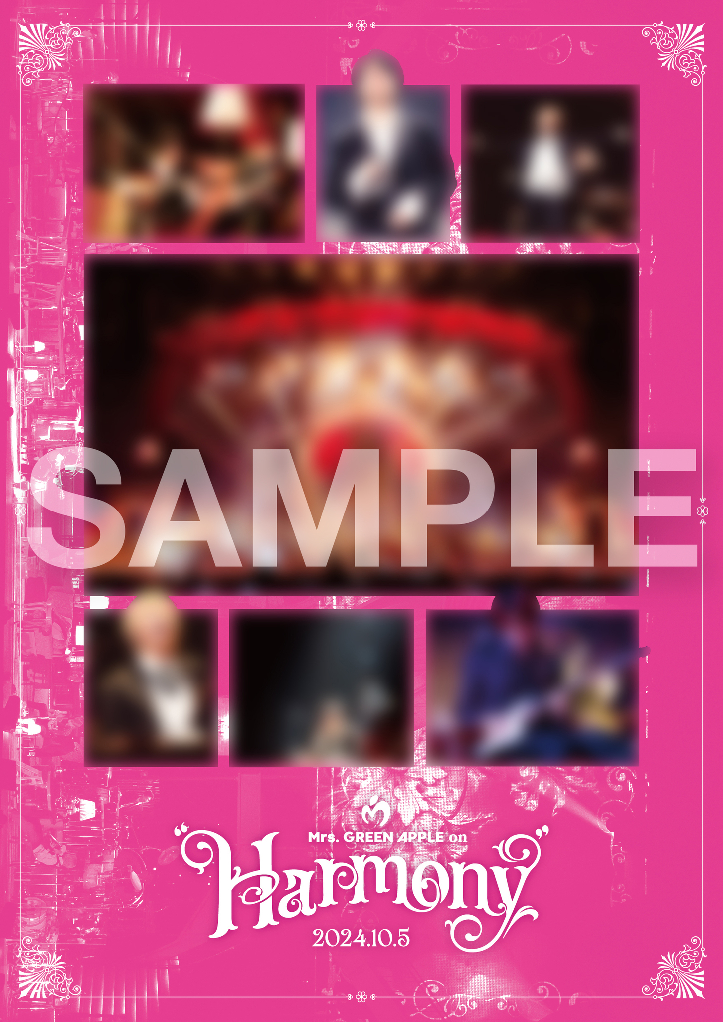 Mrs.GREEN APPLE HarmonyCOMPLETE 空箱一部特典のみ 10 [10 & “Harmony” COMPLETE BOX][予約購入特典MAGICAL CODE