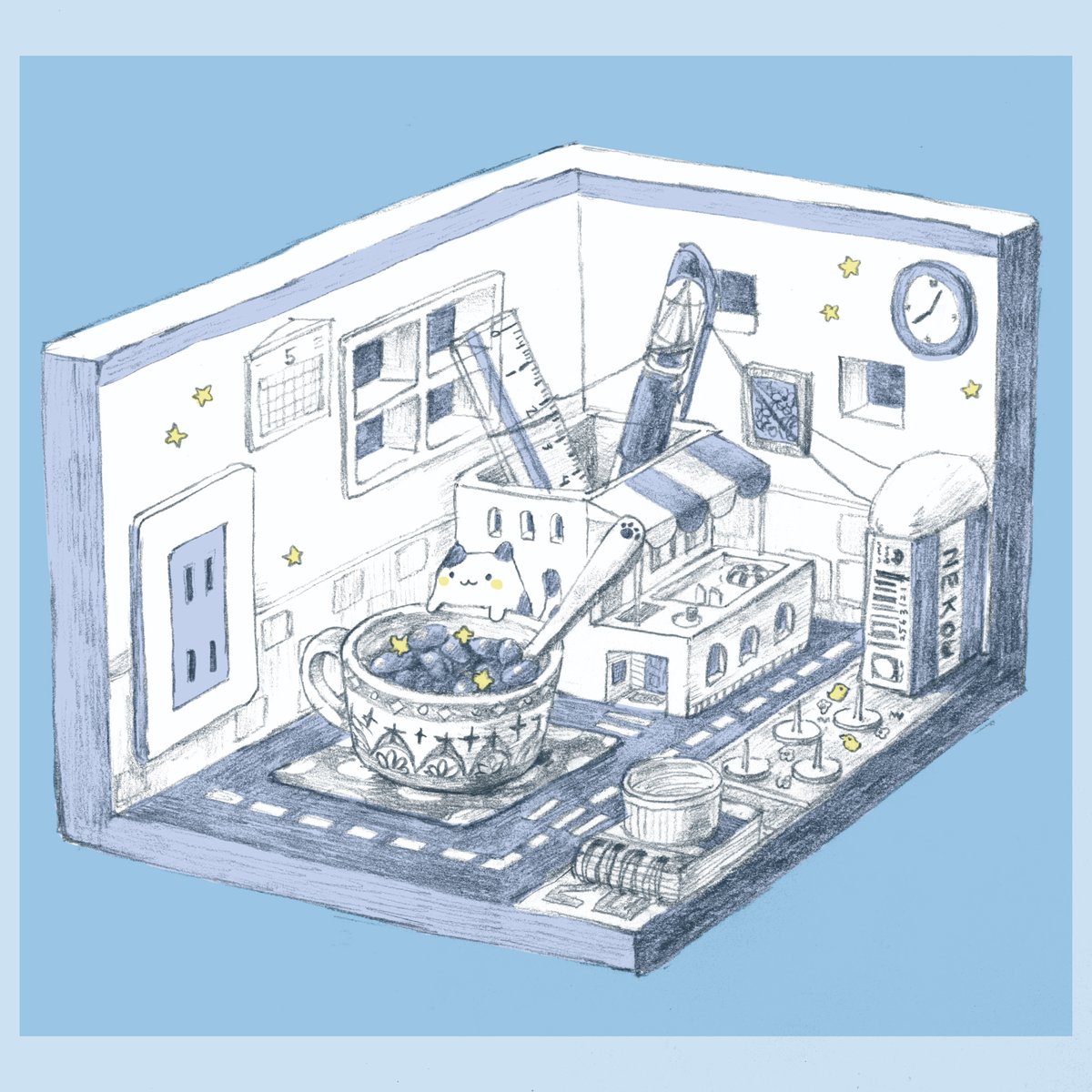 nyanko_purr's tweet image. 子ども向け・癒し系・かわいいイラストを制作しています🐱
アプリやLINE着せかえ等の制作経験あり。
タッチの描き分けも可能です🎨
ポートフォリオはDMでお送りします📩
#イラストレーター #ポートフォリオ