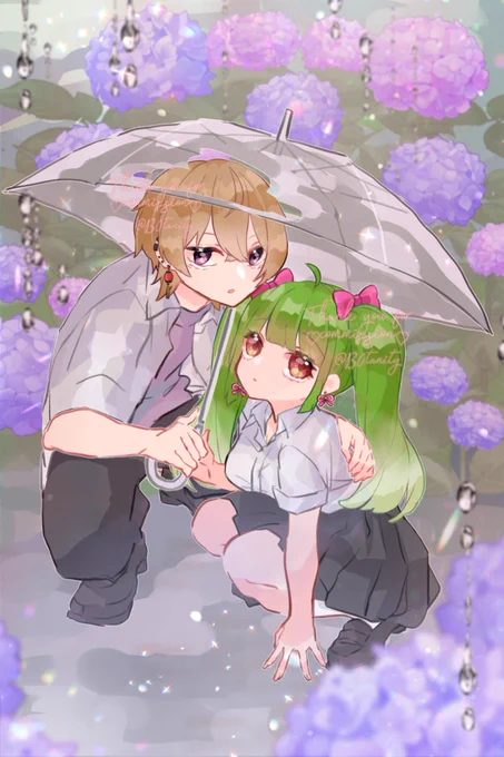 【梅雨の放課後量産】 オーダーありがとうございました 新規オーダーも受付中 #有償依頼 #量産依頼
