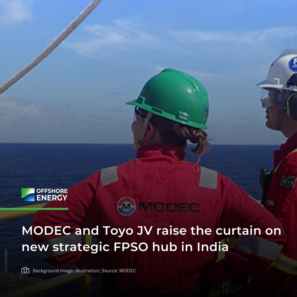 offshoreenergyt's tweet image. #MODEC and #ToyoEngineering India have set up a global capability center (GCC) in #India, as a joint venture company envisioned to serve as a strategic hub for engineering, procurement, and #FPSO project support.

Full story ➡️ buff.ly/UEAVRRT

#OilGas #OffshoreEnergy