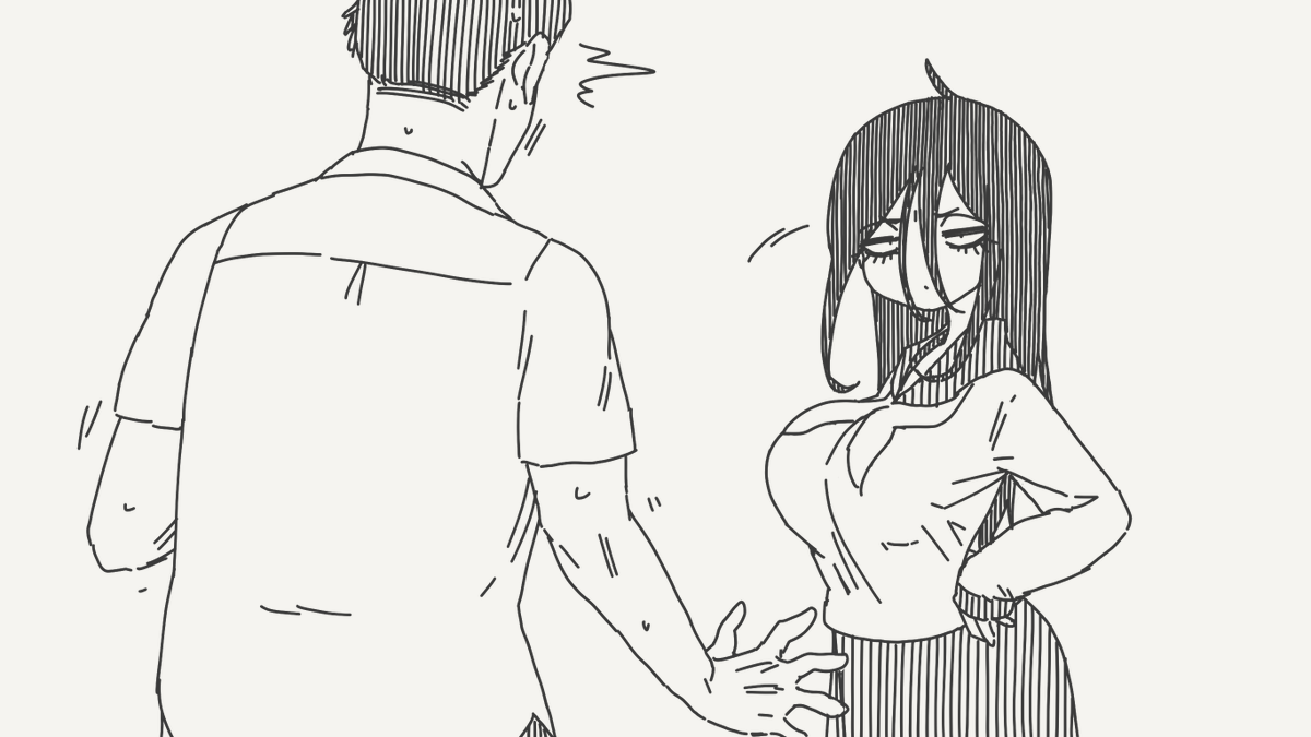 horideiyasumi's tweet photo. 理由は人それぞれな絵です。 https://t.co/RwPpDBGyMq
