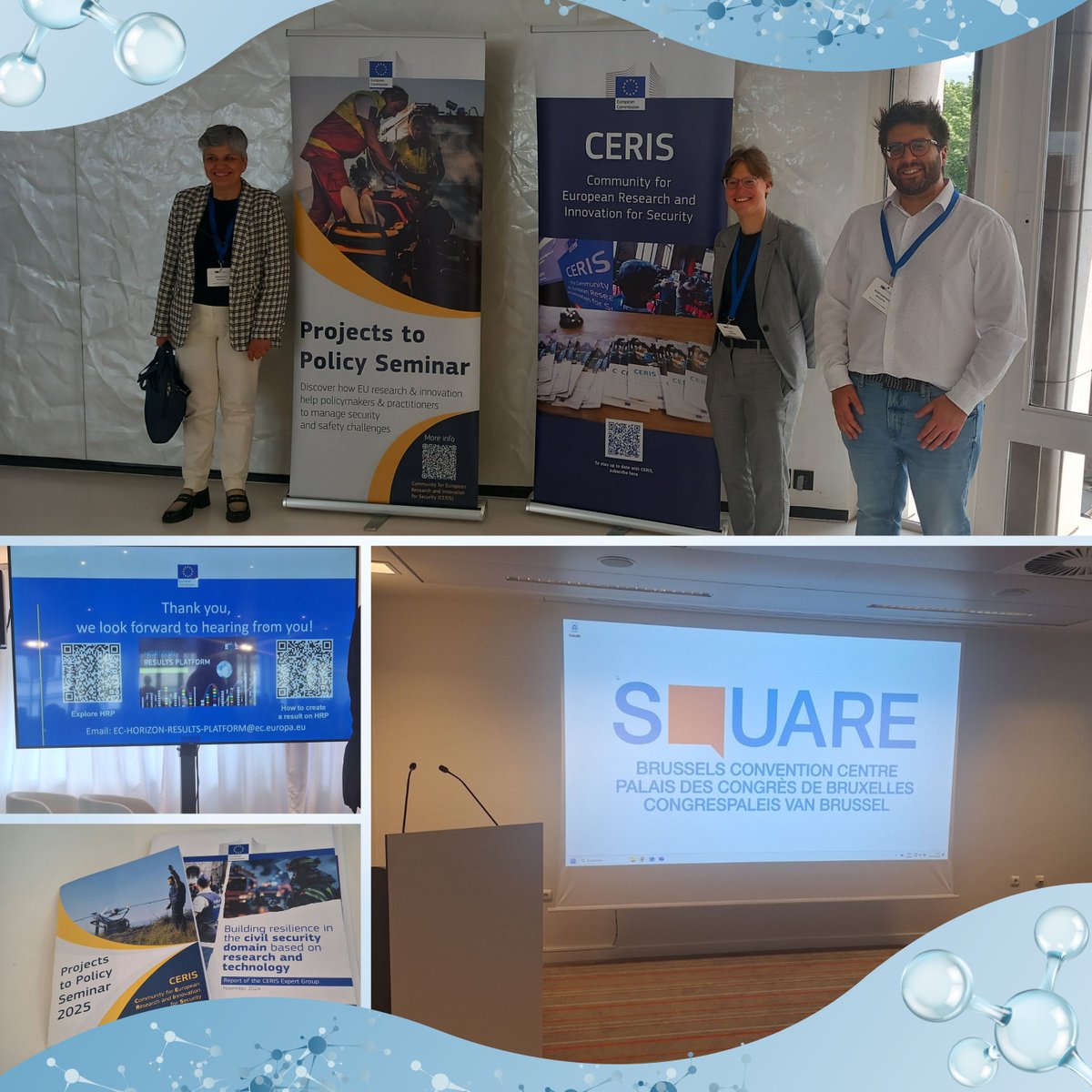 ArmadilloEu's tweet photo. Bridging research and policymaking — that’s where #ARMADILLO steps in.

At the #EUProjectToPolicy seminar, our team demonstrated how digital solutions can support civil protection, resilience &amp; evidence-based policymaking.

Read more 👉 https://t.co/CNoxHwW5vl

#HorizonEU https://t.co/RcbEmrxm6b