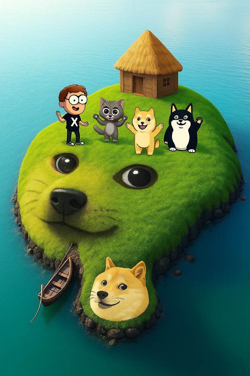 Hamlo 🐶🦜
I think I found Doge Island 🐢🧡