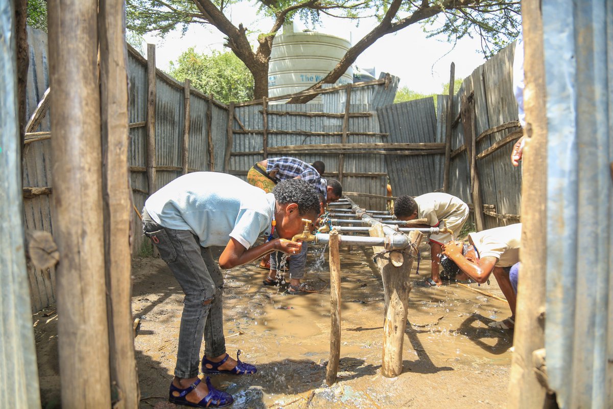 IOM Ethiopia (@iomethiopia) on Twitter photo IOM, with <a href="/eu_echo/">EU Civil Protection & Humanitarian Aid 🇪🇺</a> 🇪🇺 support, handed over 22 rehabilitated water sources in Tigray, benefitting 41,000+ people! 🚰
Solarized systems & spring rehab in hard-to-reach areas showcase sustainable solutions. A milestone for safe water access & resilience!
#WASH #HumanitarianImpact 💧 IOM, with <a href="/eu_echo/">EU Civil Protection & Humanitarian Aid 🇪🇺</a> 🇪🇺 support, handed over 22 rehabilitated water sources in Tigray, benefitting 41,000+ people! 🚰
Solarized systems & spring rehab in hard-to-reach areas showcase sustainable solutions. A milestone for safe water access & resilience!
#WASH #HumanitarianImpact 💧