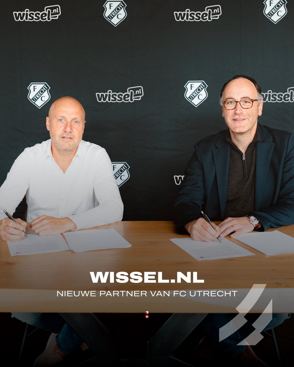 ✍ WISSEL.NL 
FC Utrecht heeft een nieuwe partner aan zich weten te binden: Wissel.nl.

ℹ️ Lees meer over dit partnership 👇
🔗 lnkd.in/evnwCQgw