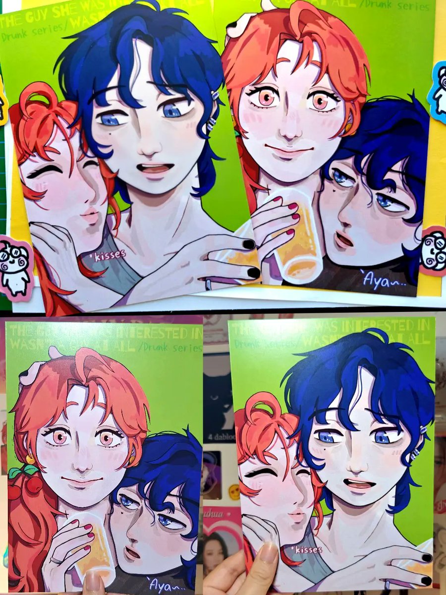 _tiny_chipsi's tweet photo. 2nd shop update 🌈 !! New stickers and my first prints are available in store now 😲➡️ https://t.co/RHYJDdB1mi 

#shopupdate #kofi #stickers #prints #photocard #fanart #cats #meme #alienstage #ivantill #theguyshewasinterestedinwasntaguyatall  #momonga #gojo #artist #noai https://t.co/QkLwpTAaZb