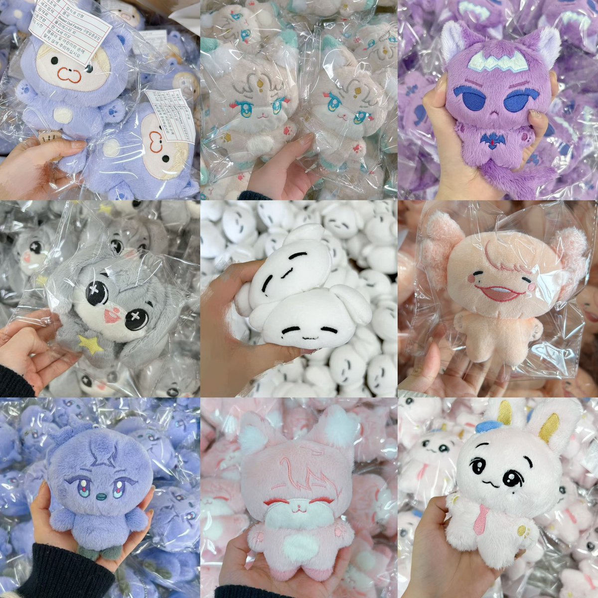 ✨🎀✨🎀✨

엄청 많은 귀여운 인형!!

인형들은 모두 푹신푹신하고 엄청 귀여워요💗

#우리_공장을_소개합니다
#우리_공장으로_오세요
#솜인형 #cottomdoll #自作ぬい #綿人形 #ぬいぐるみ