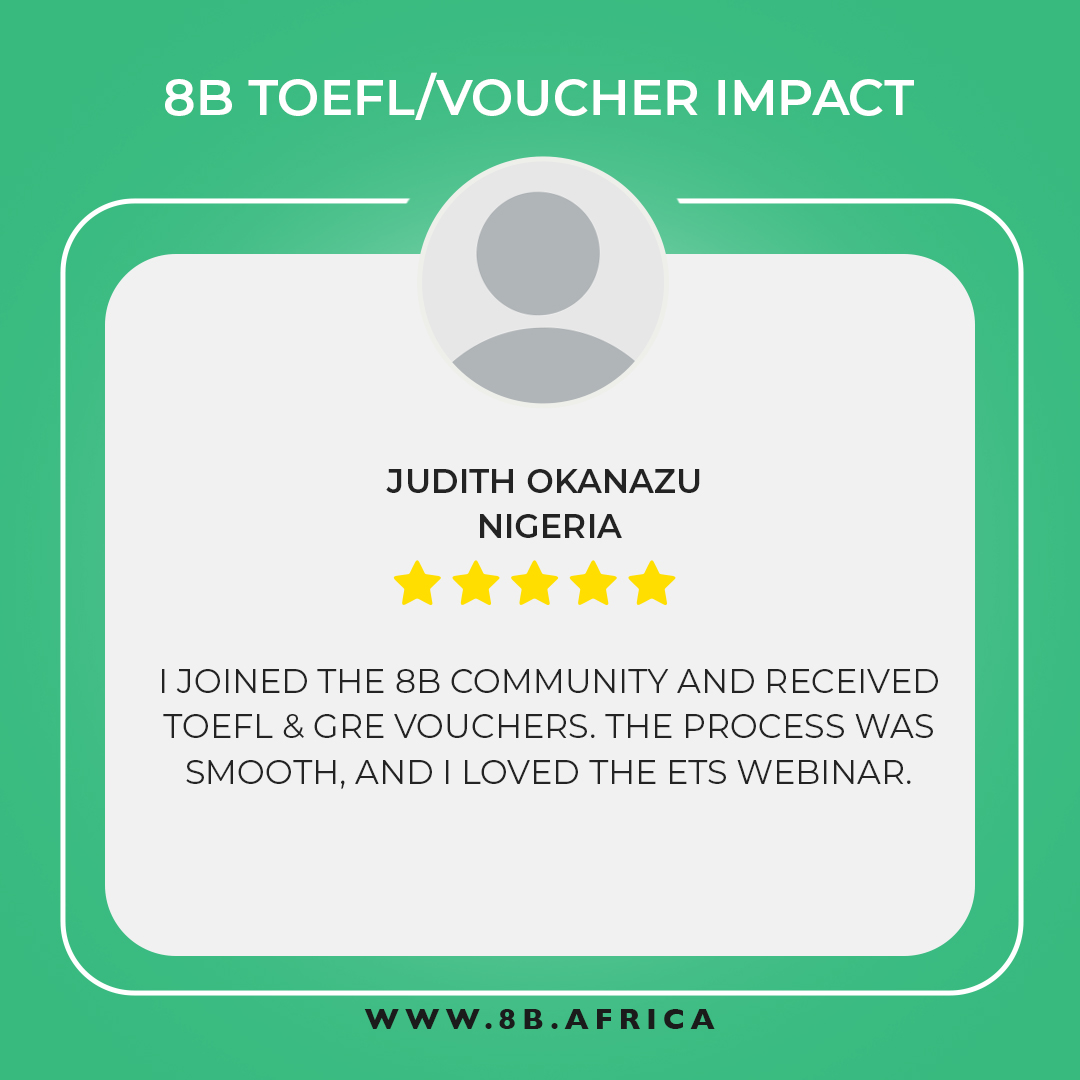 Voices of 8B: Real stories. Real ambition. Real impact.

We’re amplifying the voices of African students, alumni &amp; partners shaping a global future.

🌍 The future belongs to those bold enough to create it.

#VoicesOf8B #8BEducation #GlobalTalent