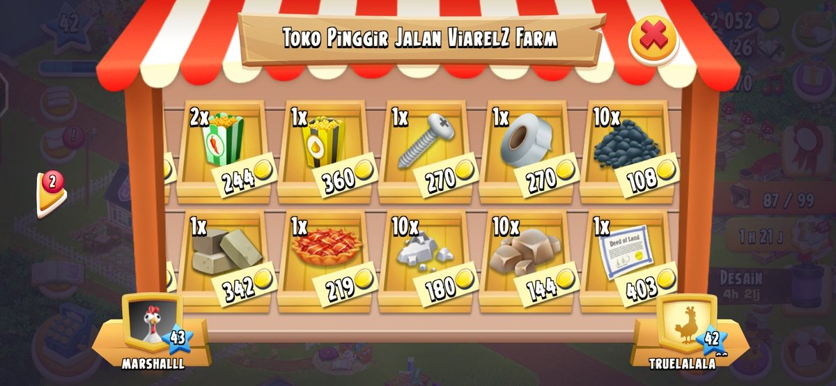 #wts kuy dibeli sebelum dikoranin.
link.haydaygame.com/?action=OpenSC…