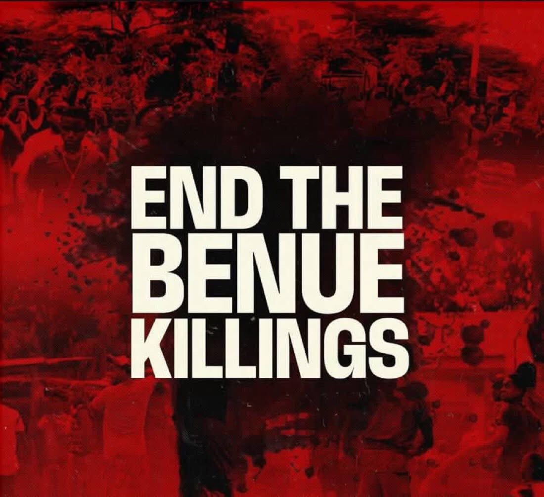 Ajrhymess's tweet image. O Benue!  
Your tears soak the land you once fed.  
Your children scatter like dry harmattan leaves.  
And we, your kin, beat the drums of sorrow,  
Awaiting the day the temple of justice will open
Till then, we mourn.  
Till then, we remember.
#BenueIsBleeding 
#benuemassacre