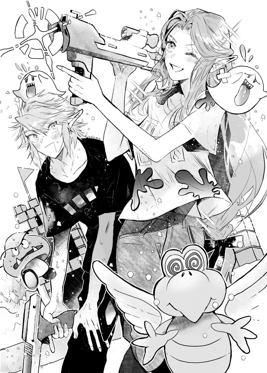 matsutoshi_kkb's tweet photo. レッツシューティング❗🌟🍄💥🔫TPリンゼル🫶
#zelink https://t.co/5CIy6InTNH