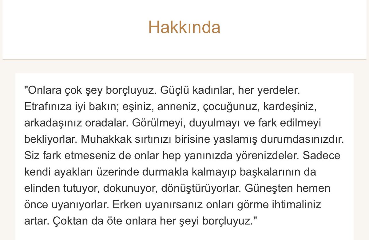 Savaş Gök’e çok teşekkür ederim.  Yeni kitabında bana da yer verdi. Emeği büyük, tartışılmaz… Beni çok onore etti, motive etti, gözlemleri ve görüşleri ile emeğimi de görünür kıldı. 

Okuru bol olsun 💚

Hakkında kısmını da ekliyorum buraya.
