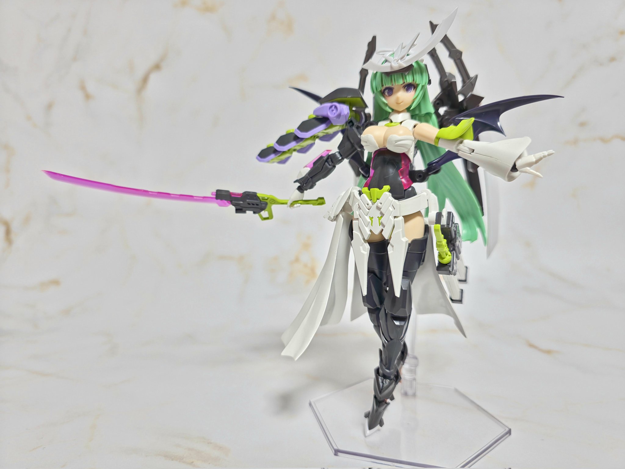 マガツキ・ドゥルガー用改造パーツ 黒バニー(フェイスパーツ欠品) フレームアームズ・ガール 改造パーツセット【白バニー/黒バニー