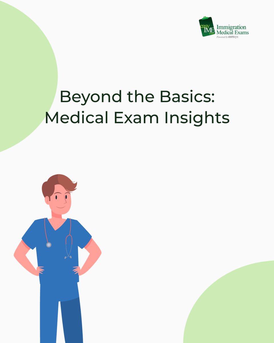 easyIME's tweet image. Prepare your medical records, and let easyIME
connect you with expert Immigration Physical Exam
Doctors for a smooth process!
#GreenCardExam #ImmigrationVaccination #BloodTest
#USCISDoctor #MedicalExam #easyIME
#HealthCompliance #PermanentResident