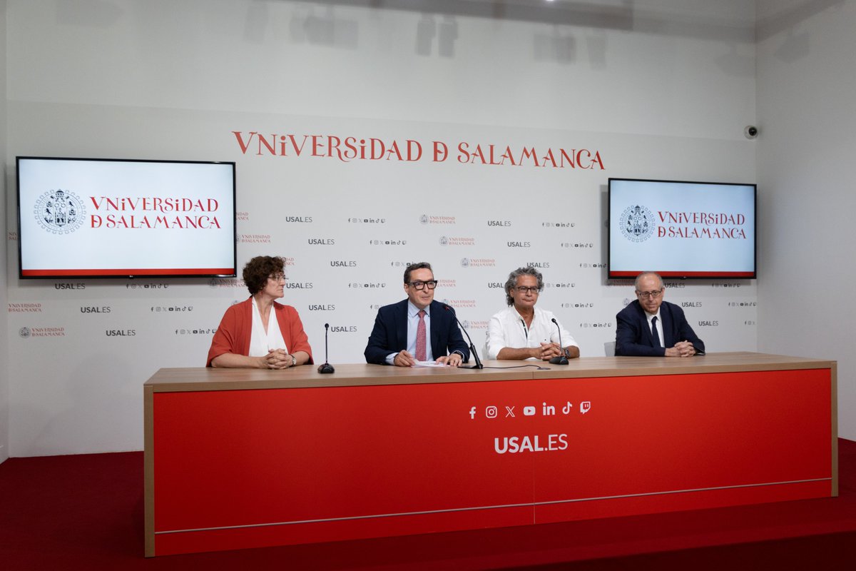 Universidad de Salamanca (@usal) on Twitter photo ✨ El catedrático Juan Pedro Bolaños <a href="/bolanosjuanp/">Juan Pedro Bolaños</a> logra la primera <a href="/ERC_Research/">European Research Council (ERC)</a> Advanced Grant para la USAL, dotada con 2,5 millones de euros para su proyecto #NeuroSTARS 👏
🧠 NeuroSTARS busca revelar cómo nuestros hábitos diarios moldean la salud cerebral a través de los ✨ El catedrático Juan Pedro Bolaños <a href="/bolanosjuanp/">Juan Pedro Bolaños</a> logra la primera <a href="/ERC_Research/">European Research Council (ERC)</a> Advanced Grant para la USAL, dotada con 2,5 millones de euros para su proyecto #NeuroSTARS 👏
🧠 NeuroSTARS busca revelar cómo nuestros hábitos diarios moldean la salud cerebral a través de los