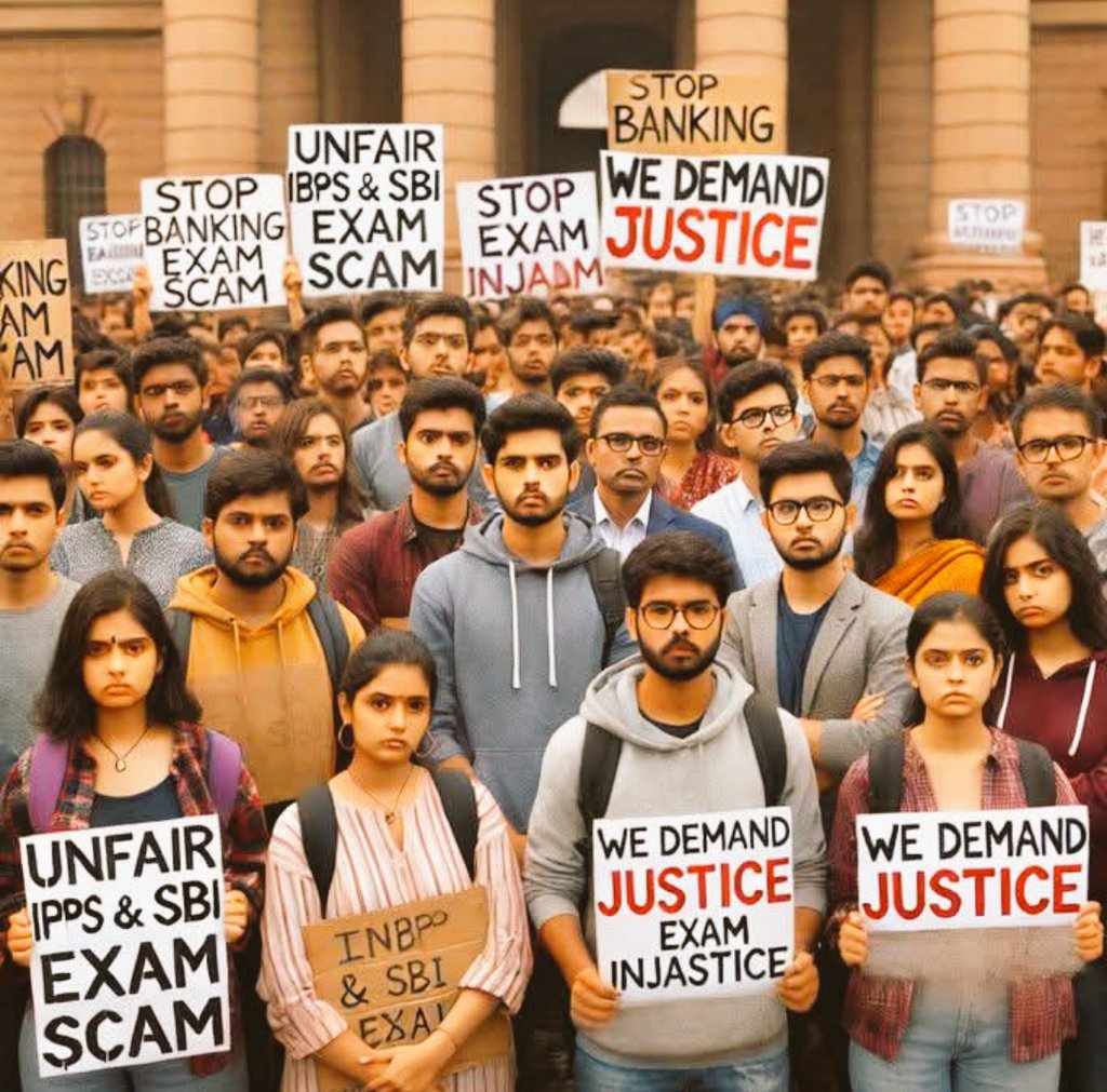 पारदर्शिता माँगना अधिकार है ,,,,, 

मेहनत का सम्मान और निष्पक्षता जरूरी है ,,,,,

#UnfairIBPS #unfairIBPS