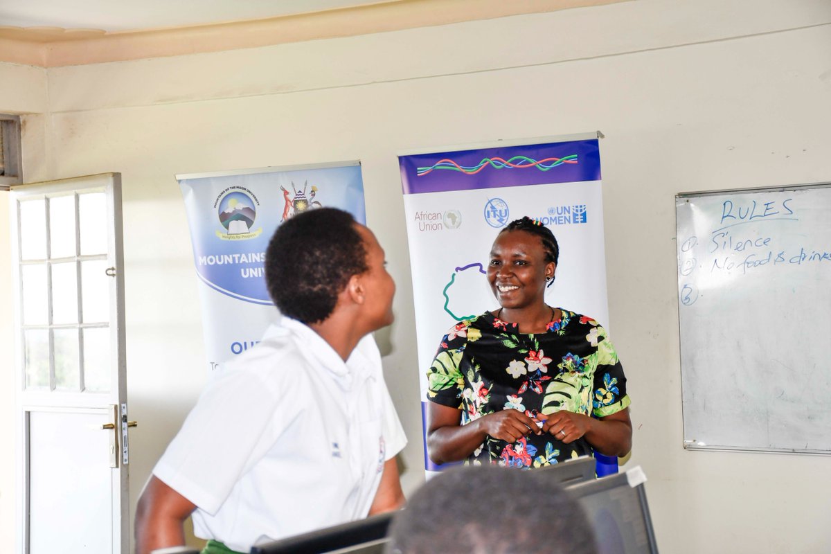 maria5angella's tweet photo. Glad to be facilitating the 2nd Coding Bootcamp of @AGCCIAfrica III in Fort Portal, Western Uganda, by @unwomenuganda. Watching these girls dive into tech reminds me why early exposure matters. The future is digital &amp; female! 💻🌍#AGCCIAfrica_1 #CodingGirlsUG #MuwalawaDigito https://t.co/jVrzXjJoRb