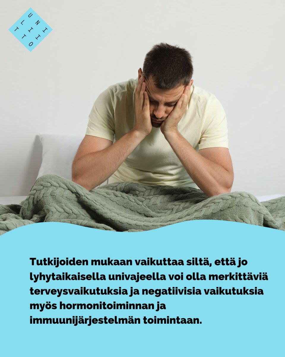 Uppsalan yliopiston tutkimuksessa selvitettiin, miten huonosti nukutut yöt voivat vaikuttaa jo lyhyellä aikavälillä terveyteen – ja erityisesti sydänterveyteen. Tutkimus on julkaistu Biomarker-lehdessä biomarkerres.biomedcentral.com/articles/10.11…