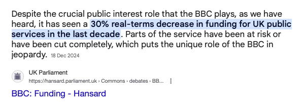 M_J_Carr's tweet photo. @sergeslothrop @ZeroSuitCamus I more than agree that the current content is often uninspiring to a self-parodic degree, and they simply can't afford the big guns presenter-wise anymore. But this was always going to happen: https://t.co/f9uBlpaIor