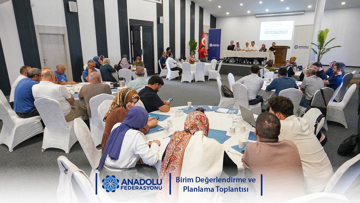 Anadolu Federasyonu Birim Değerlendirme ve Planlama Toplantısı Gaziantep’te gerçekleştirildi.

Haberin detayları için web sitemizi ziyaret edebilirsiniz:
anadolufederasyonu.org