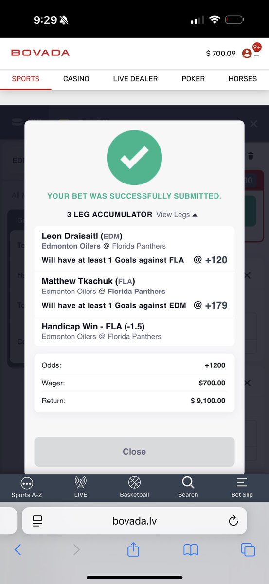 Just on straight feelings